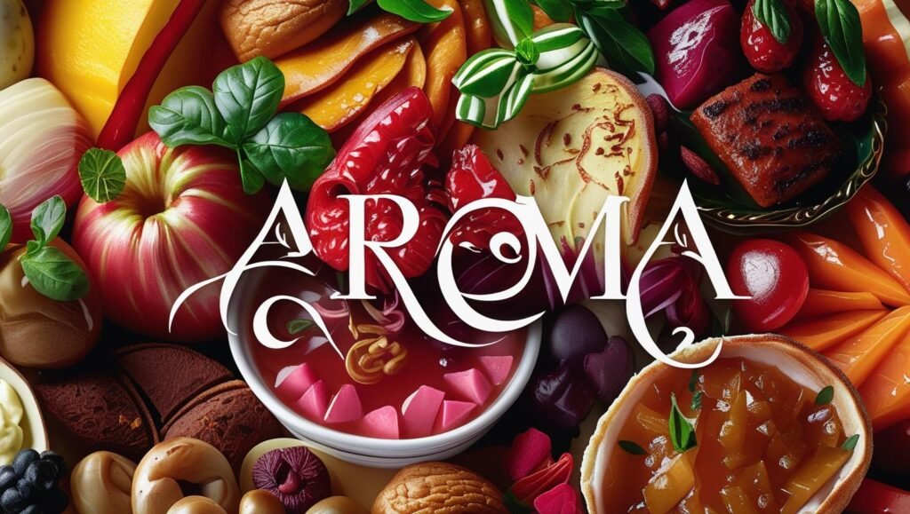 this image show the aroma collection